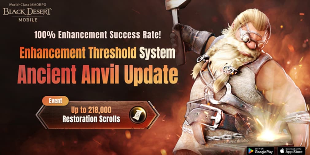 Black Desert Mobile’s new Ancient Anvil system set to significantly ease progression Black Desert Mobile's new Ancient Anvil system set to significantly ease progression