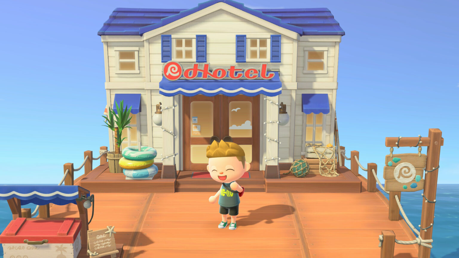 How to get the hotel - Animal Crossing: New Horizons