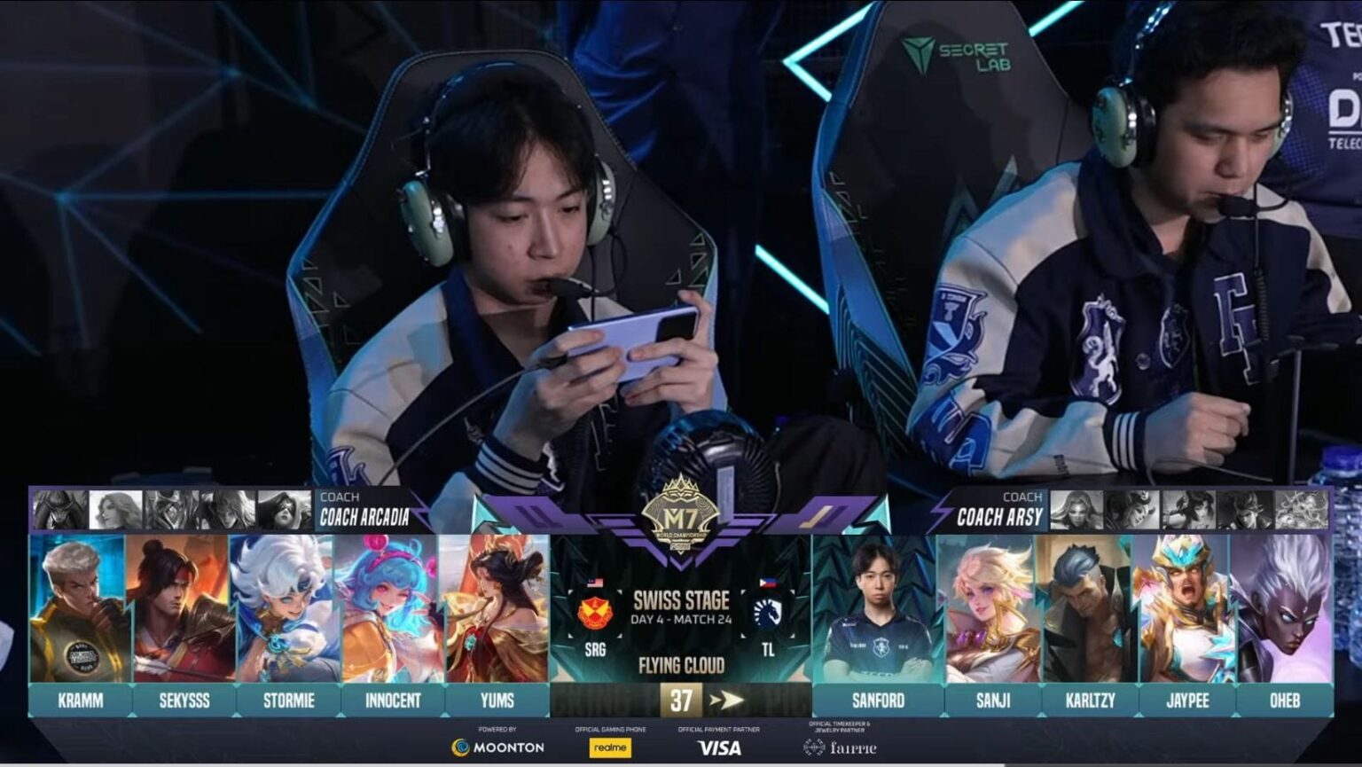 Round 3 of M7 Championship took place on January 12 and 13 (Image via YouTube/MLBB Esports)