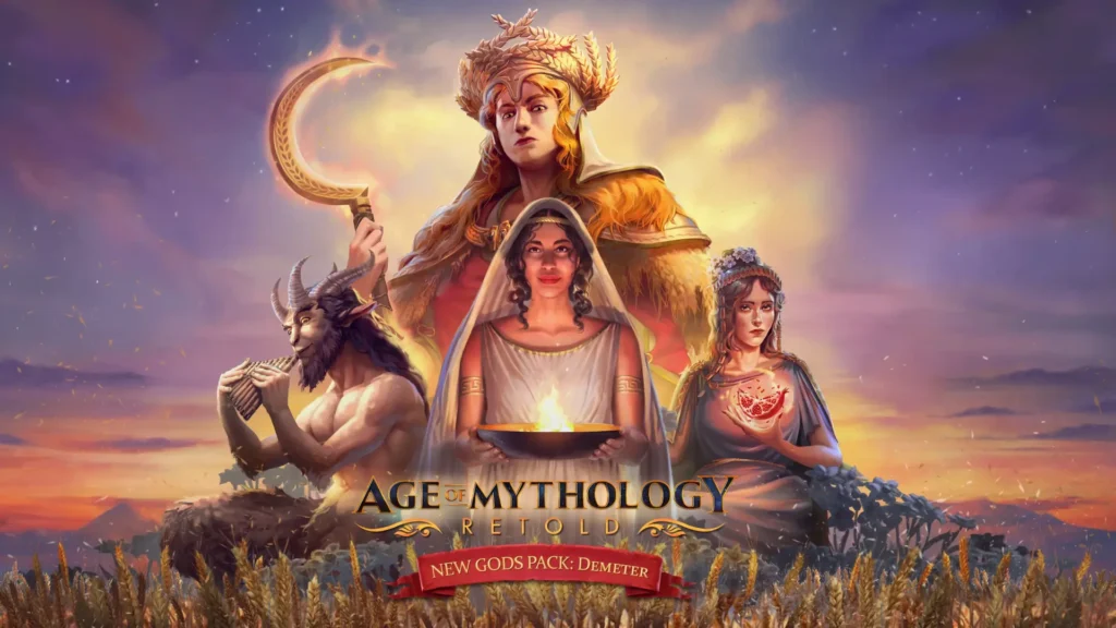 Available Now for Age of Mythology: Retold – Expansion Pass with New Gods Pack: Demeter – Age of Empires