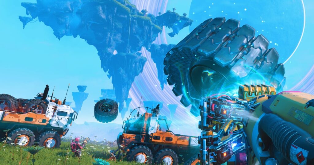 No Man’s Sky kicks off its tenth anniversary year with customisable trucks, hauling, and… gravity guns! No Man’s Sky kicks off its tenth anniversary year with customisable trucks, hauling, and… gravity guns!