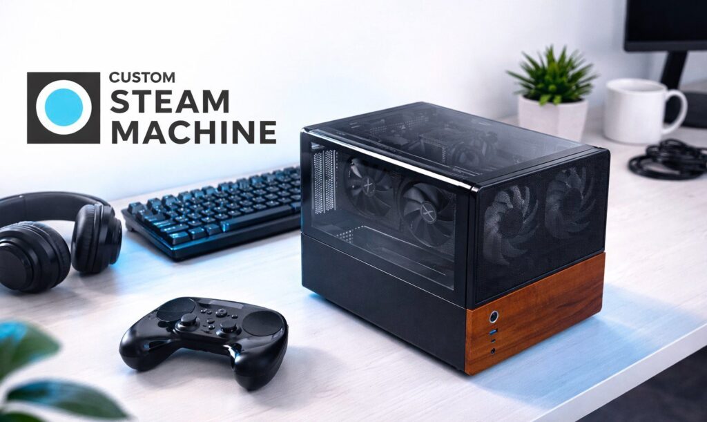 Udhëzues për PC Gaming SteamOS: Ndërtimi i makinës me avull DIY
