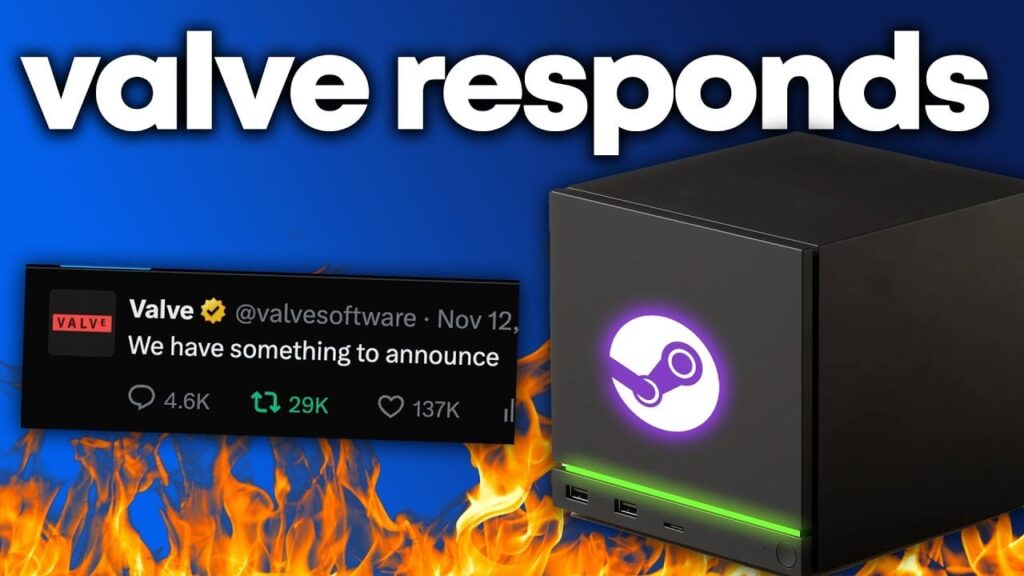 Valve Responds to Steam Machine 2026 Delay