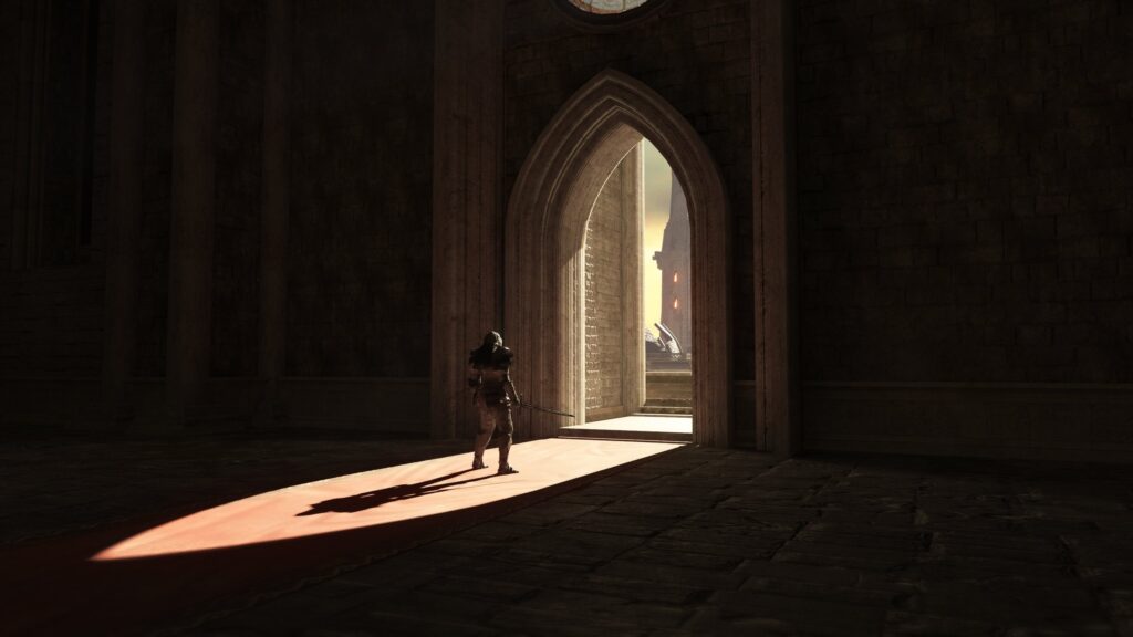 Dark Souls 2 Path Tracing runs with 60FPS at 4K/DLSS Balanced on an NVIDIA RTX 4080