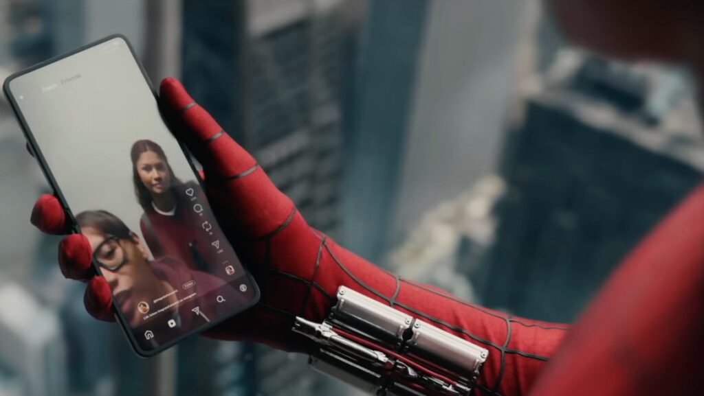 Spider-Man ditches Xperia for a Galaxy Z Flip in Brand New Day, and the internet can’t get over it