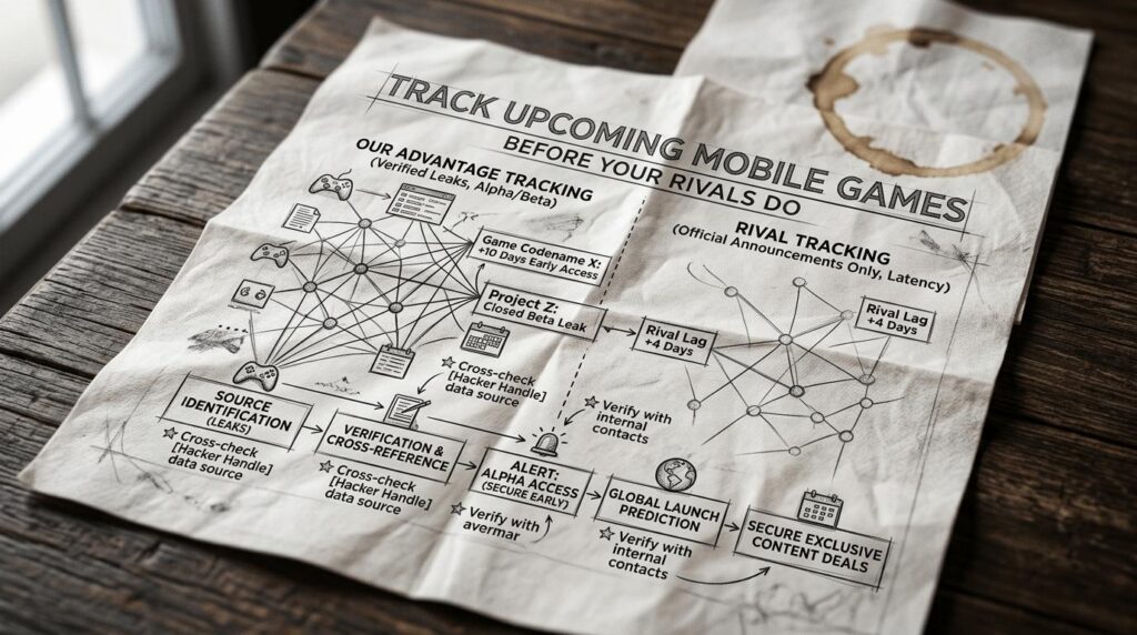 Track Upcoming Mobile Games Before Your Rivals Do