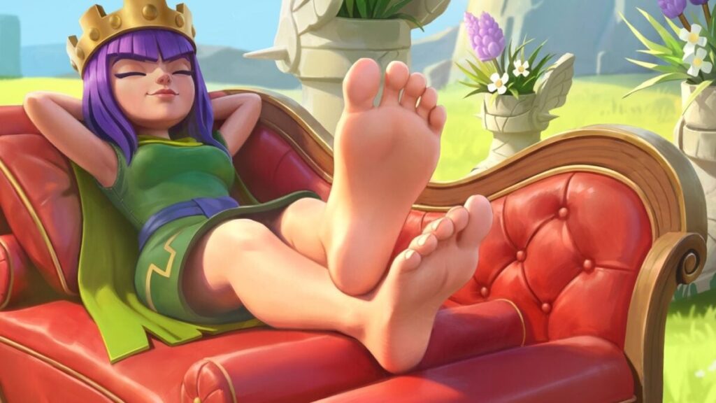 Clash Of Clans Confuses Players With New Feet Pic Item