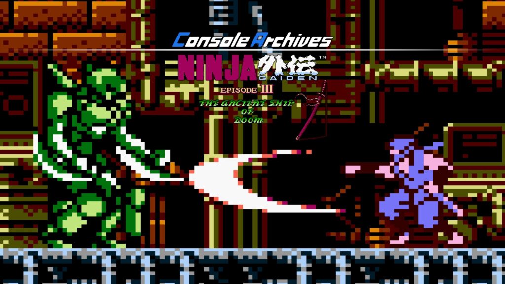 Console Archives NINJA GAIDEN III: The Ancient Ship of Doom launches April 23