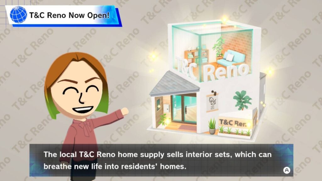 How to Build the T&C Reno Home Supply in Tomodachi Life: Living the Dream