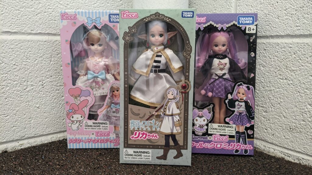 Licca Frieren and Sanrio Crossover Dolls Nail the Details