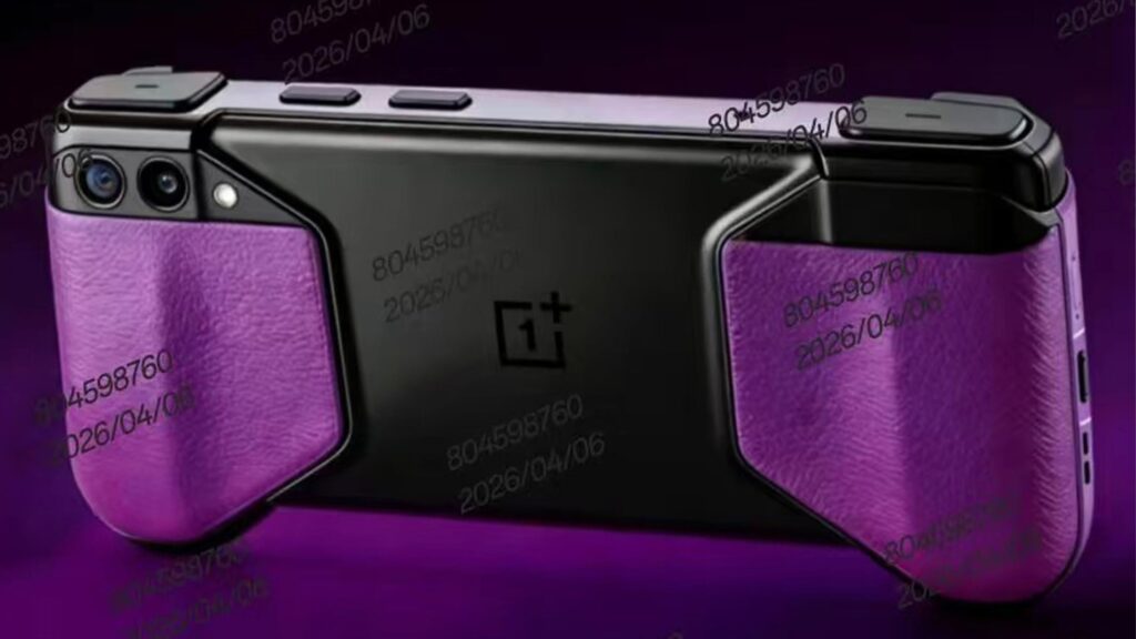OnePlus Gaming Handheld Leaks With 8-Inch Display And Console-Style Grips