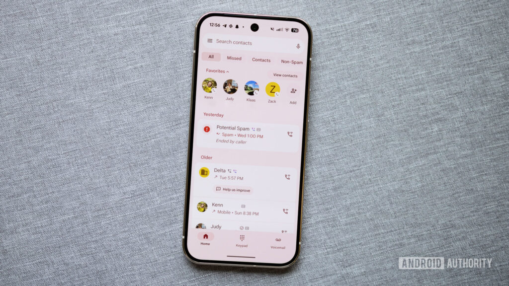 Android phones are finally getting an iPhone-style dialer upgrade