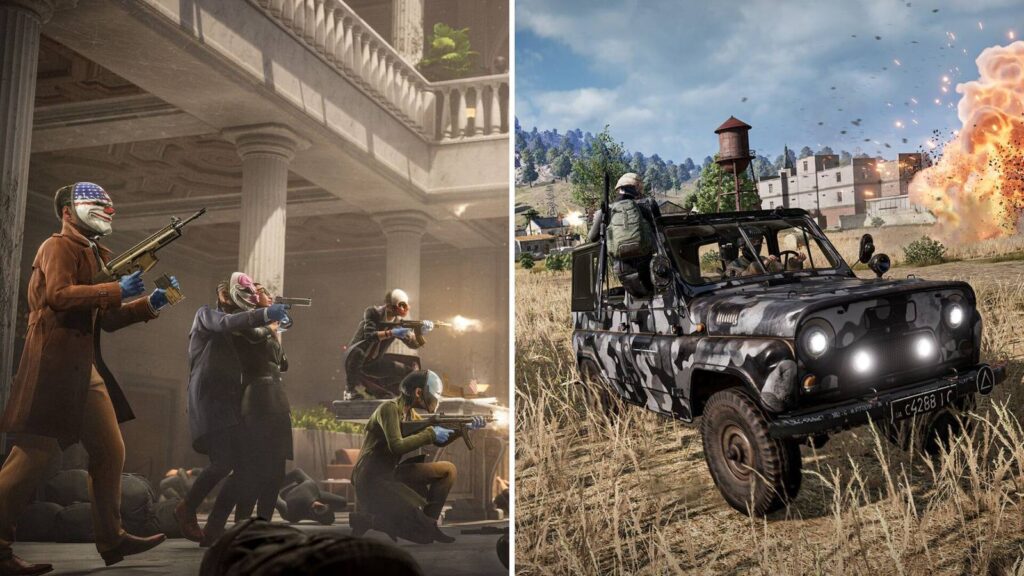 PUBG and PAYDAY Launch Heist Collab Worth 0,000