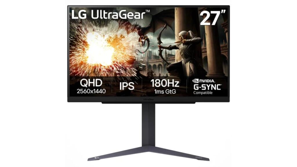 Rare LG 27-inch Ultragear QHD monitor deal slashes price to 9