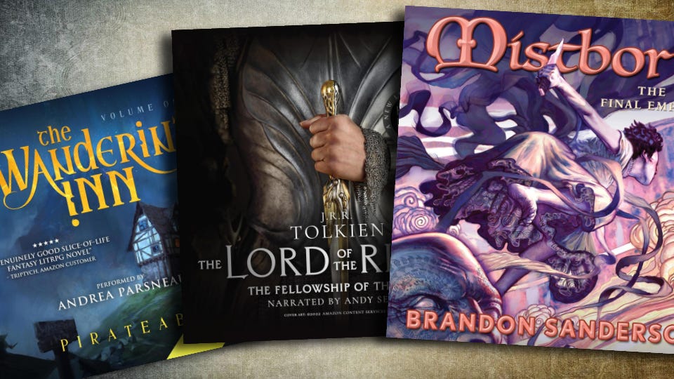The Best Fantasy Audiobooks to Spend Your Audible Credits On The Best Fantasy Audiobooks to Spend Your Audible Credits On