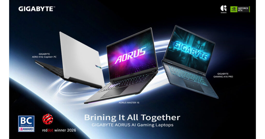 GIGABYTE Unveils Award-Winning AI Gaming Laptops and Revolutionary GiMATE Updates at COMPUTEX 2026 GIGABYTE Unveils Award-Winning AI Gaming Laptops and Revolutionary GiMATE Updates at COMPUTEX 2026