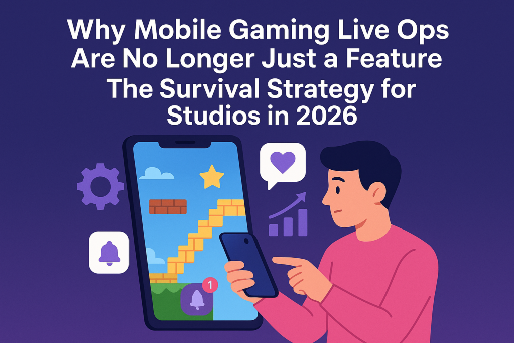 Why Mobile Gaming Live Ops Are No Longer Just a Feature: The Survival Strategy for Studios in 2026 Why Mobile Gaming Live Ops Are No Longer Just a Feature: The Survival Strategy for Studios in 2026