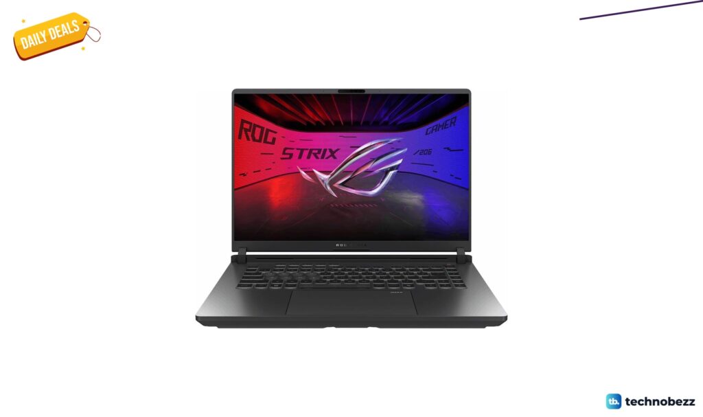 ASUS ROG Strix G16 with RTX 5060 drops to 89 on Amazon