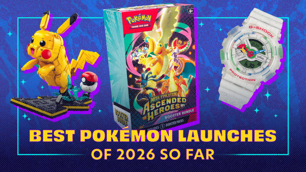Best Pokémon launches of 2026 (so far): Lego, rare cards, and G-Shock