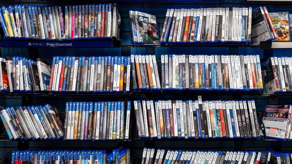 Man, I Miss Big Bargain Bins Of Used Video Games