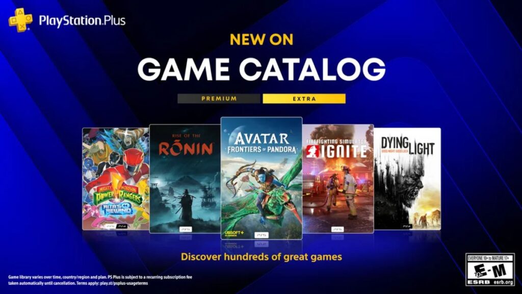 PlayStation Plus Game Catalog for July 2026 Announced: Avatar: Frontiers of Pandora, Dying Light, Rise of the Ronin, More