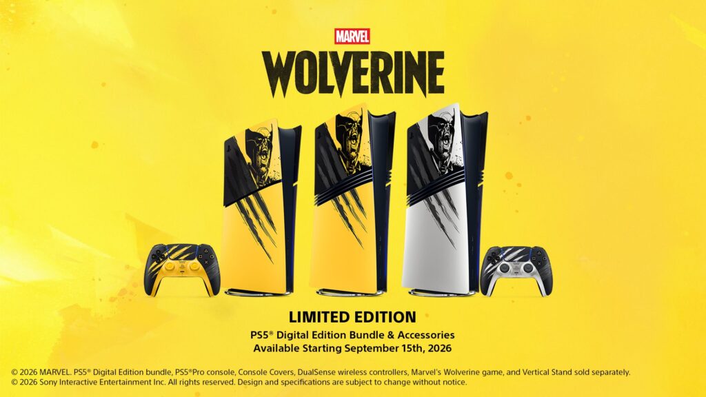 First look at Marvel’s Wolverine Limited Edition PS5 Console bundle and accessories  – PlayStation.Blog