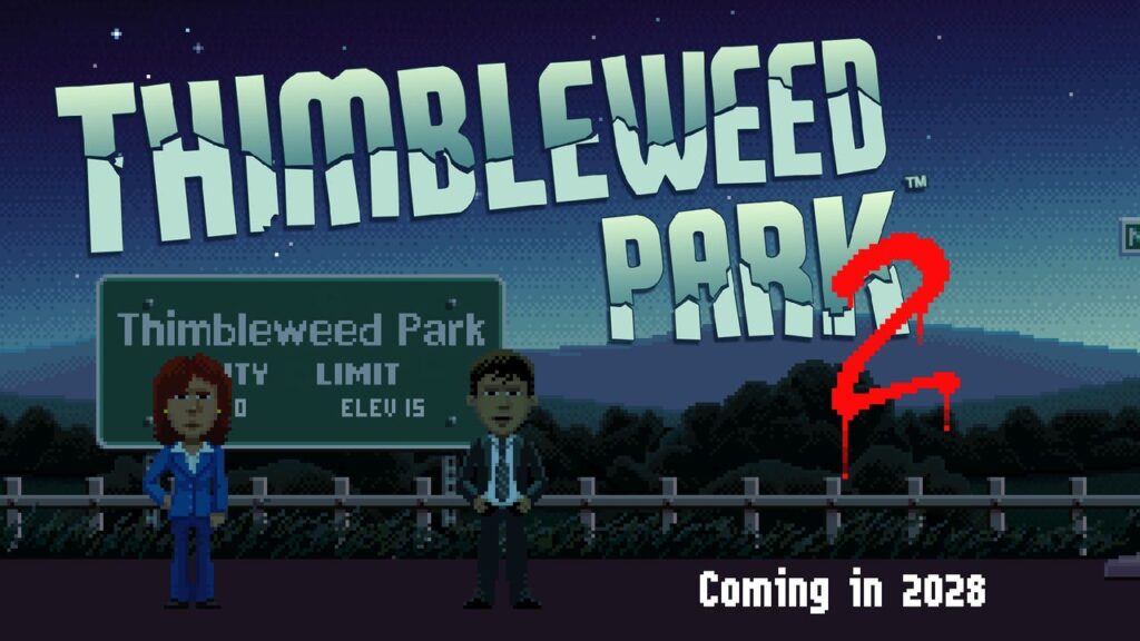Thimbleweed Park 2 Announced for PC, Mac, and Linux by Monkey Island Creator